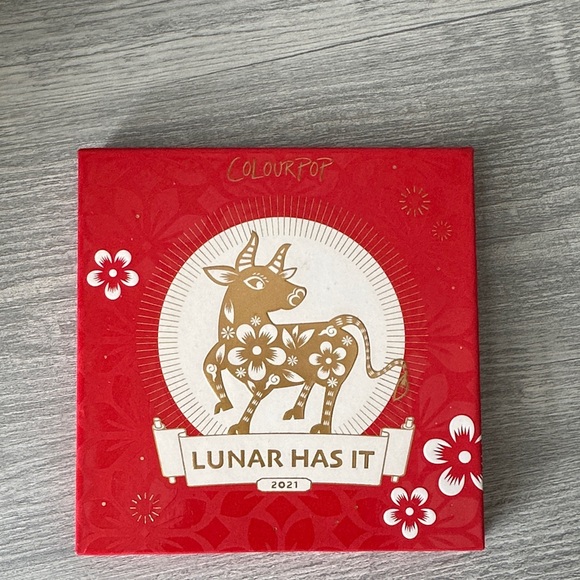 NWOT ColourPop Eyeshadow Palette - Teal, Pink, Coral Collection - Picture 3 of 3